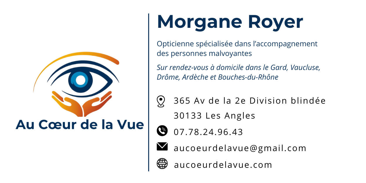 Carte visite Au coeur de la Vue