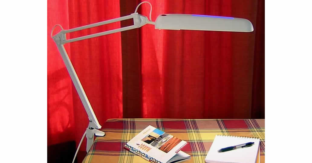 Lampe de bureau architecte - Rouge